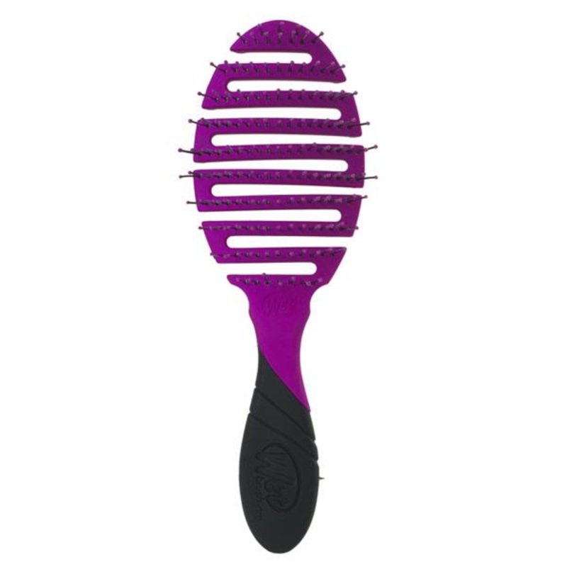 The Wet Brush — Ovale flexible dry brush Purple