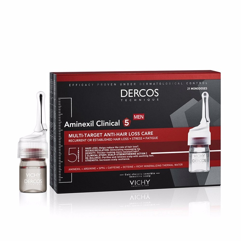 Vichy Dercos Aminexil Clinical Anti Hair Loss Amp 21*6ml -Men