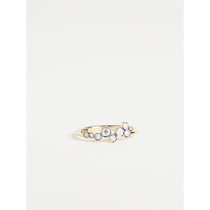 Celeste 2 Ring in 18k Yellow Gold with 0.29ct White Diamond