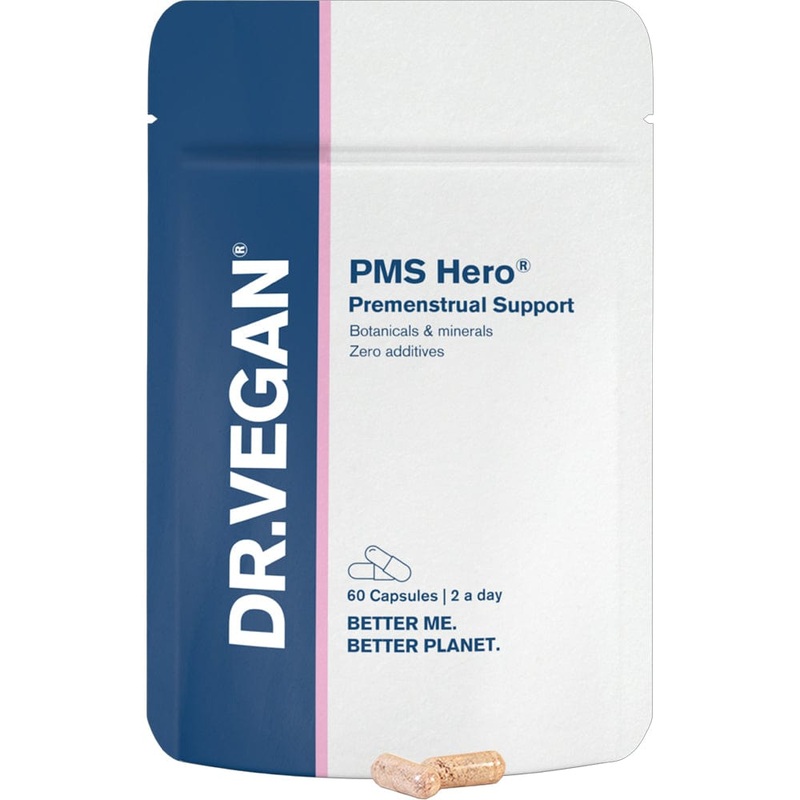 DR.VEGAN PMS HERO Premenstrual Support 60 Capsules