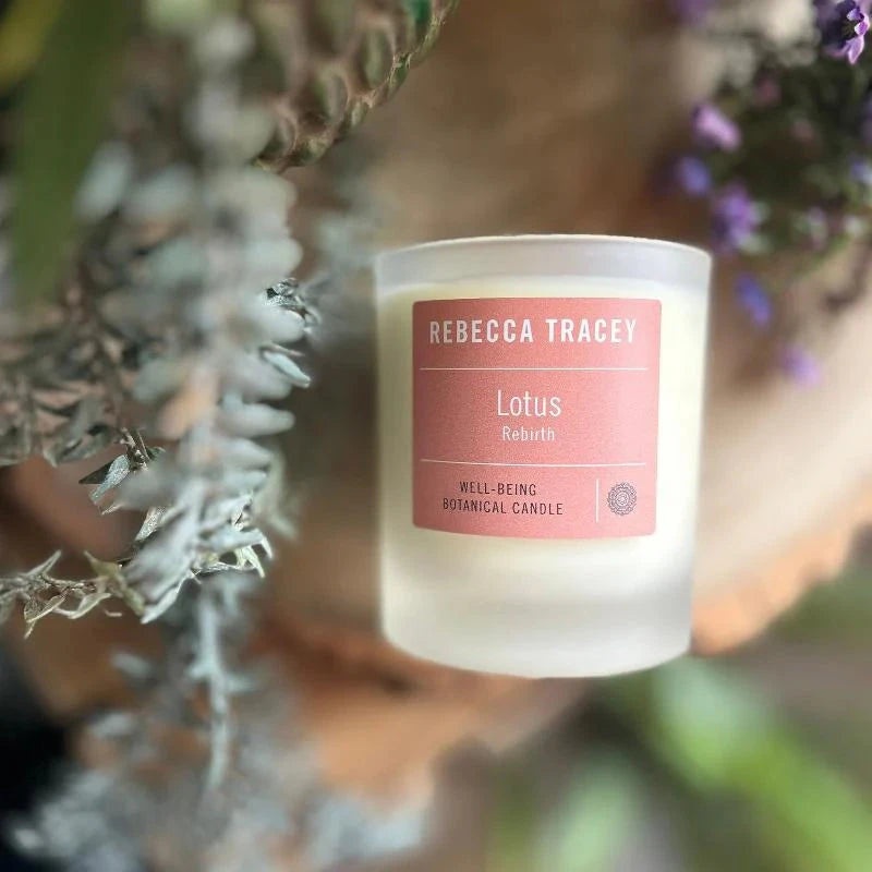 LOTUS – Rebecca Tracey | Well-being Candle Kollektion