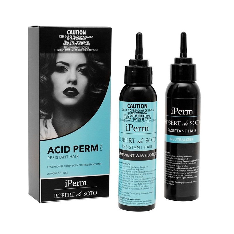 Robert De Soto Iperm Acid Perm – Resistant Hair