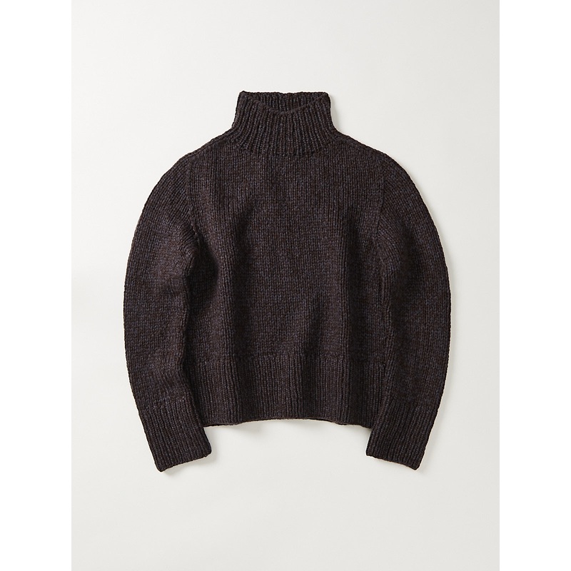 Tonka Sweater in Chocolate/Dark Taupe