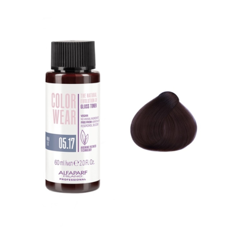 ALFAPARF MILANO COLOR WEAR GLOSS TONER 60ML 05.17