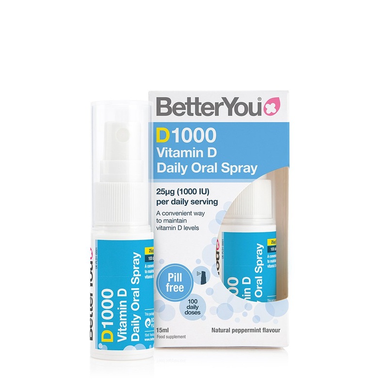 BetterYou – DLux 1000 Vitamin D Oral Spray 15ml