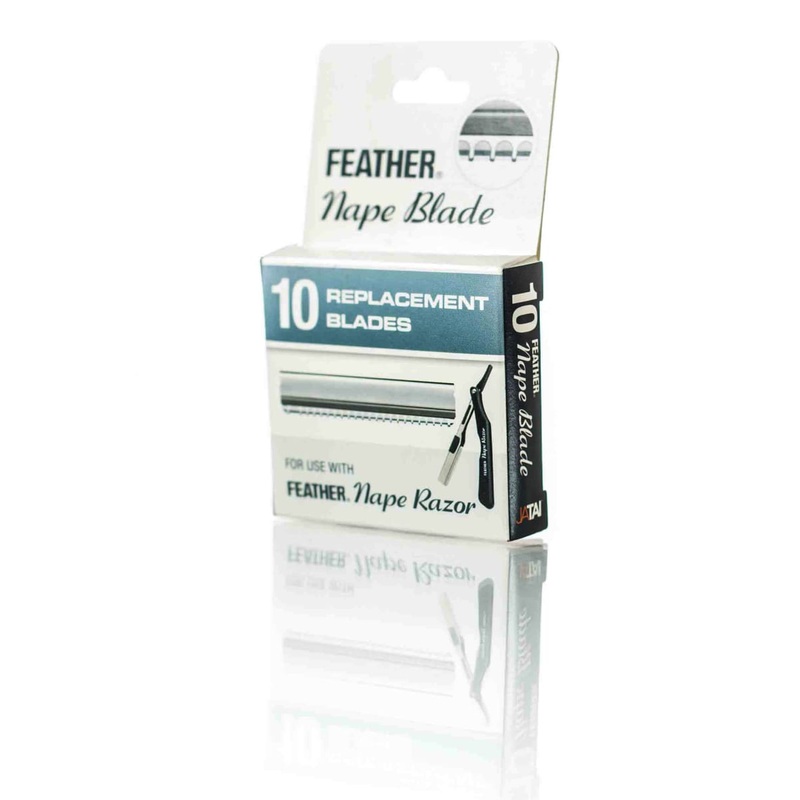 FEATHER NAPE BLADE – 10 REPLACEMENT BLADES
