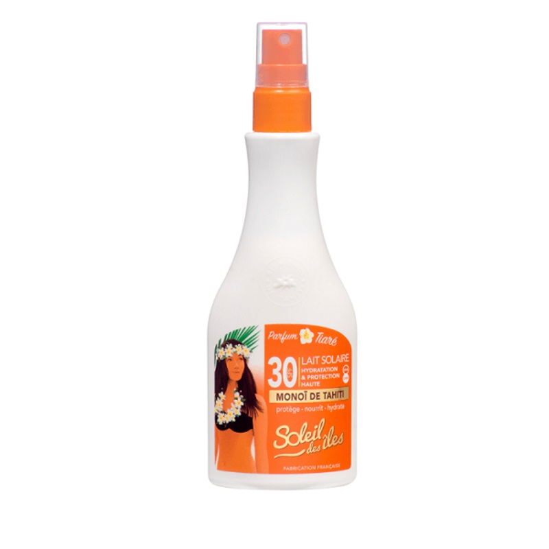Soleil Des Iles – Lait Solaire SPF 30 Parfum Tiare
