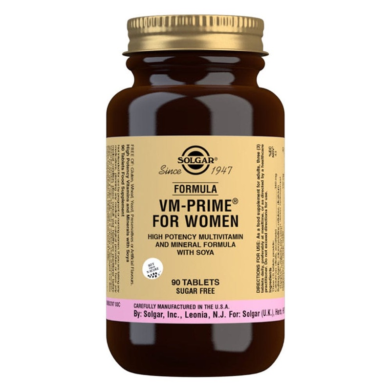 Solgar Formula VM-Prime For Women 90 Tablets