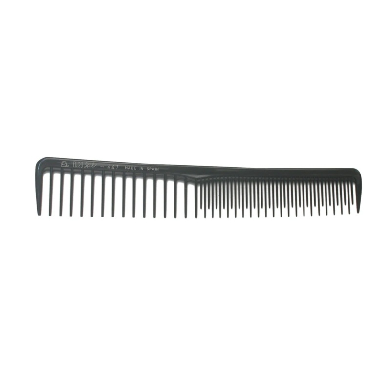 EUROSTIL WIDE TOOTH STYLING/TEASING COMB #441 – 18CM