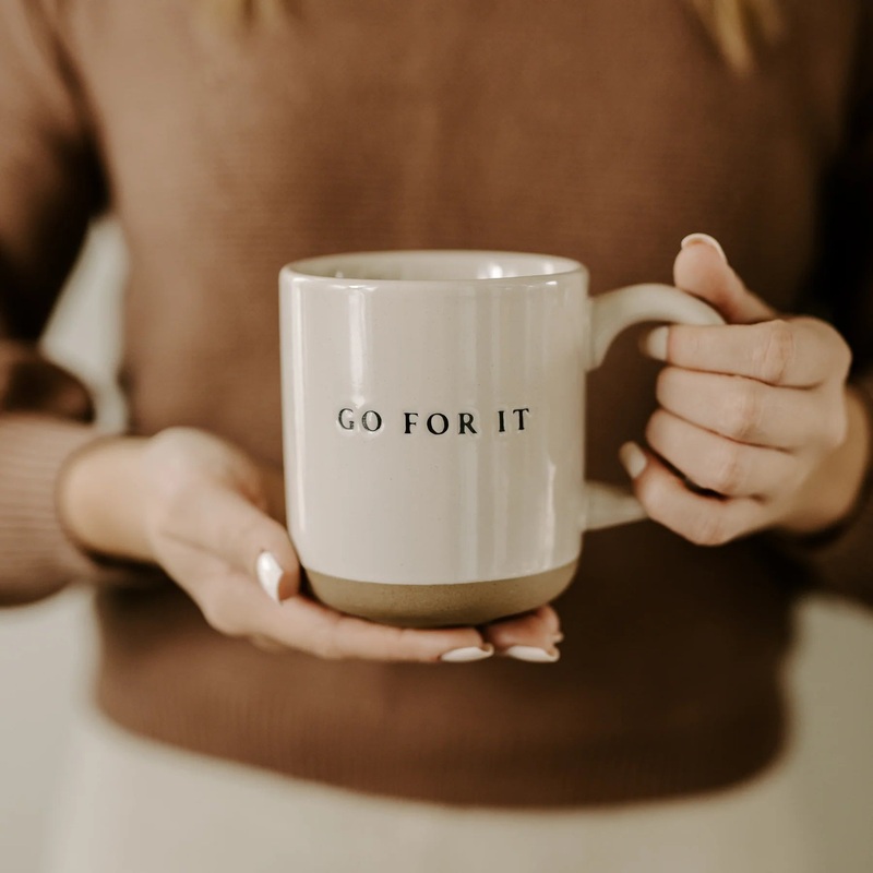 Kaffeetasse “GO FOR IT” | SWEET WATER DECOR