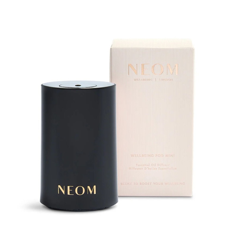 Neom Wellbeing Pod Mini+ Waterless Essential Oil Diffuser  Black