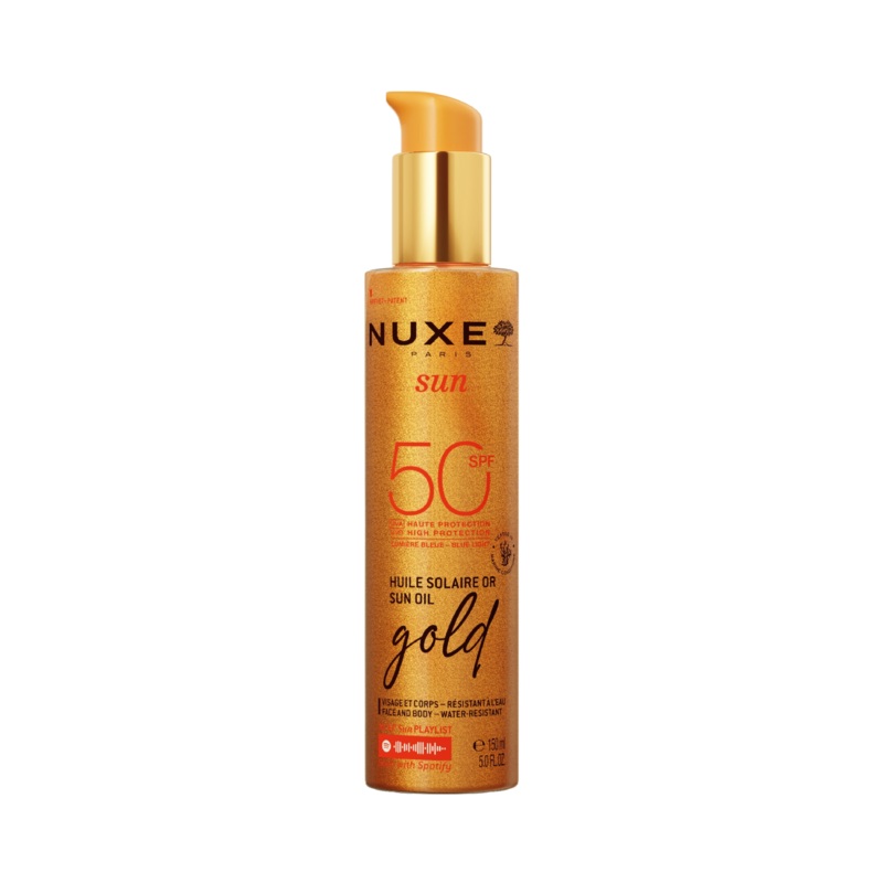 Nuxe – Sun Gold Tanning Sun Oil SPF50 150ml