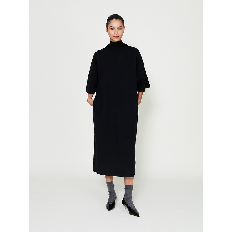 Scarf Dress in Black