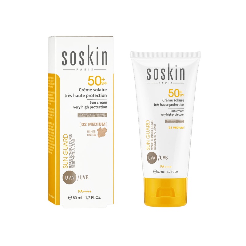 Soskin Spf50+ Tinted Cream 50ml (02)