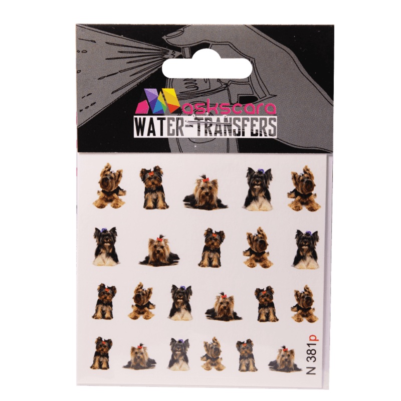 Yorkies Water Transfer – 381P