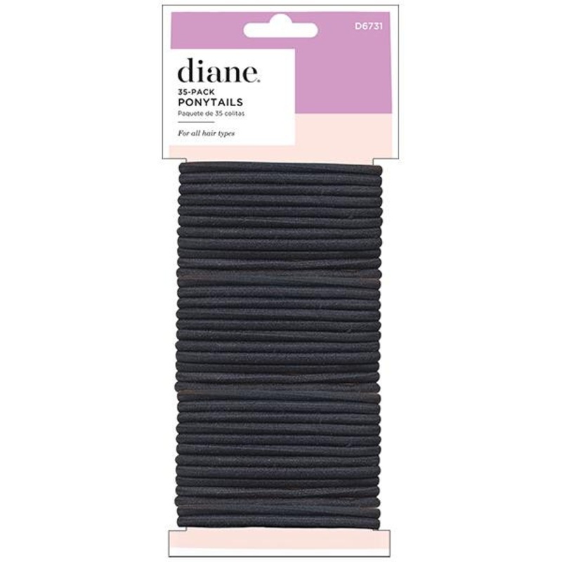 Diane — Ponytails Black – 35/pack