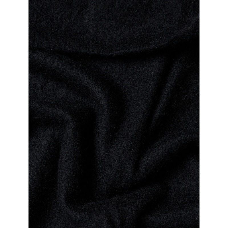 Fuzzy Feutre Shawl in Black