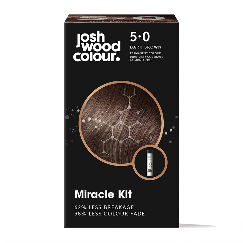 Josh Wood Colour Miracle System Permanent Colour Kit Shade 5.0 Dark Brown
