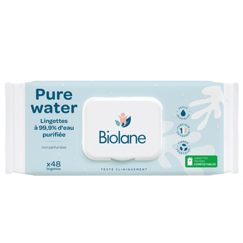 Biolane – Pure Water Wipes