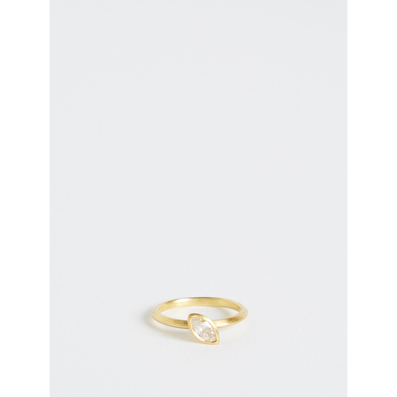 Marquise Diamond Stacking Ring