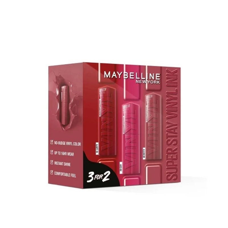 Maybelline Vinyl Ink Offer (Buy 2 Get 1 Free)