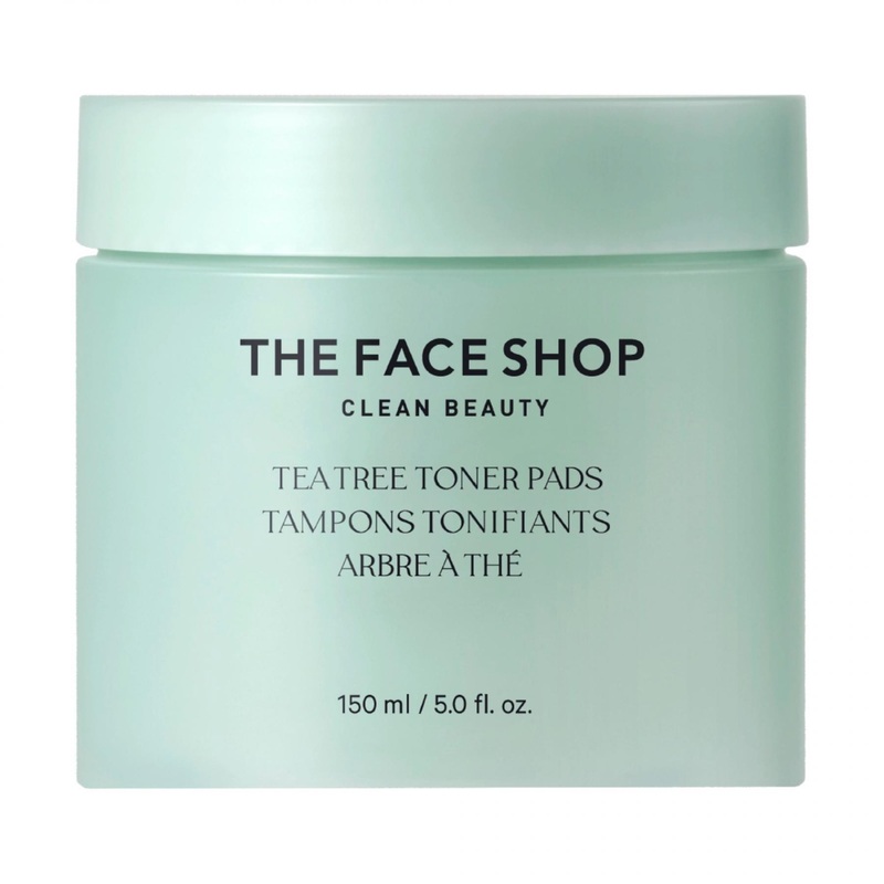 The Face Shop — Tea Tree Toner Pads – 70pcs