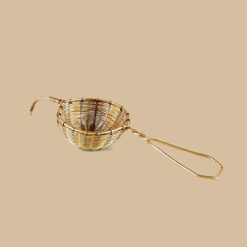 Woven Brass – Small Tea Strainer (kleines Teesieb) ANIMA MUNDI