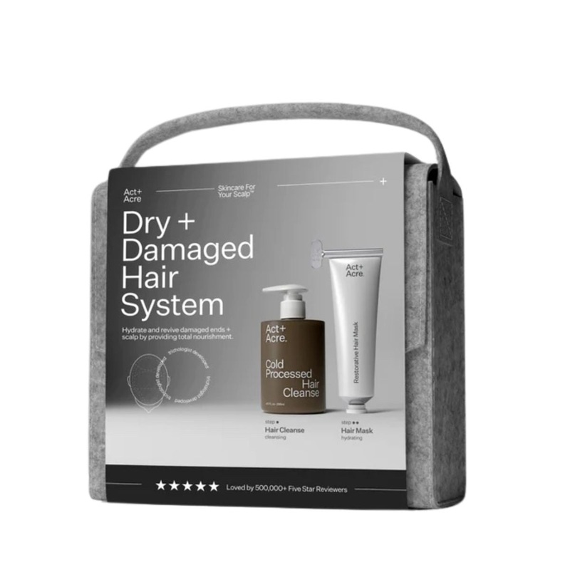 Act+Acre Dry + Damaged Hair System.