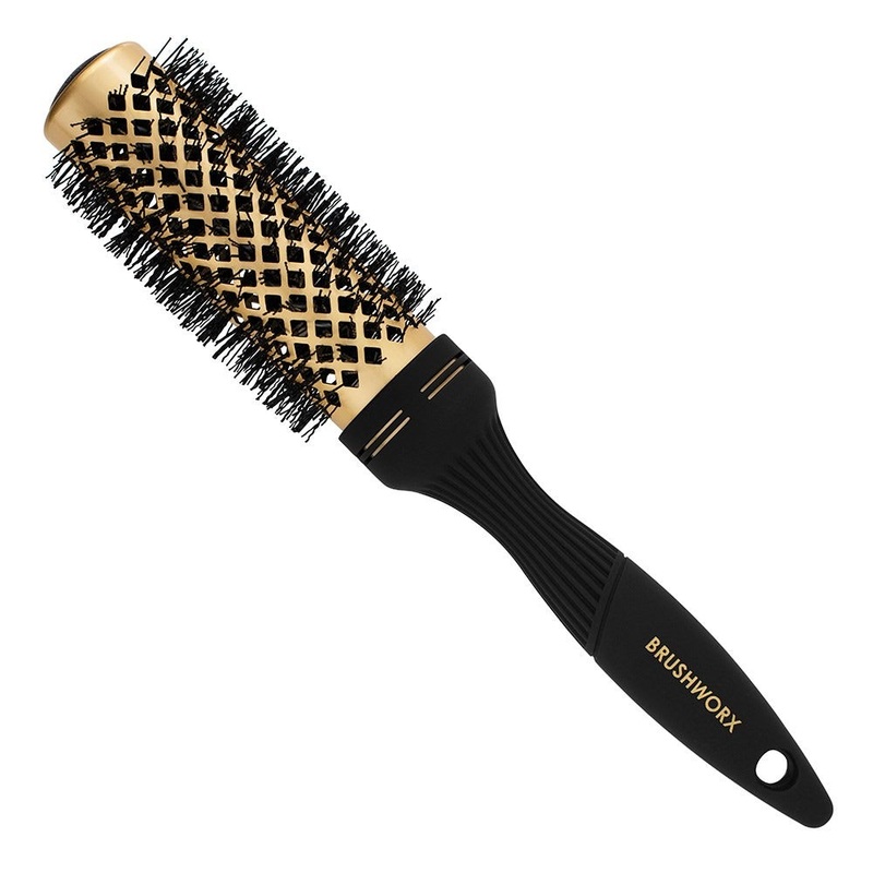 Brushworx Gold Ceramic Hot Tube Brush – M (50mm)