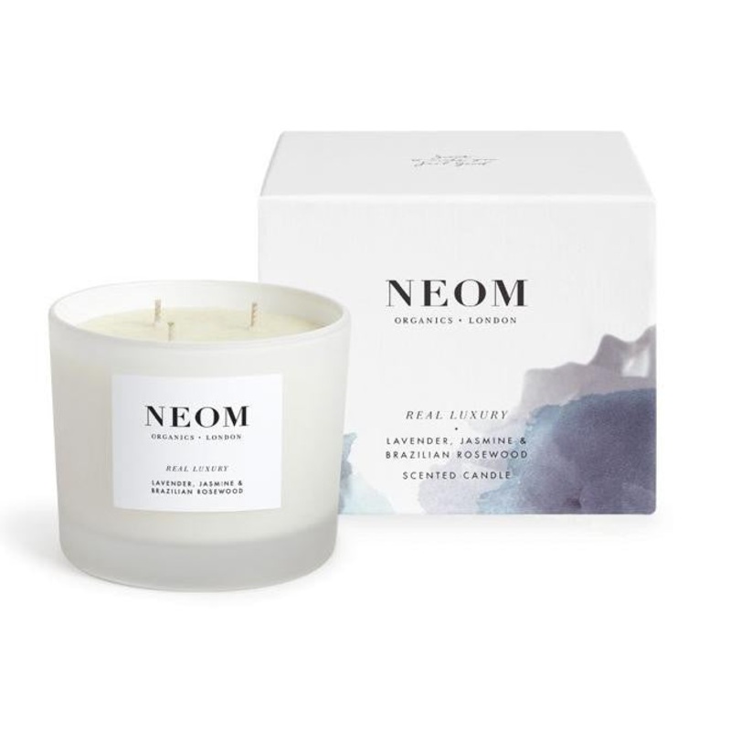 Neom Scent to De-Stress Real Luxury Candle 3 Wick
