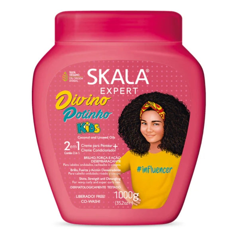 Skala Divino Potinho 2 in 1 Kids  Hair Cream 1000g