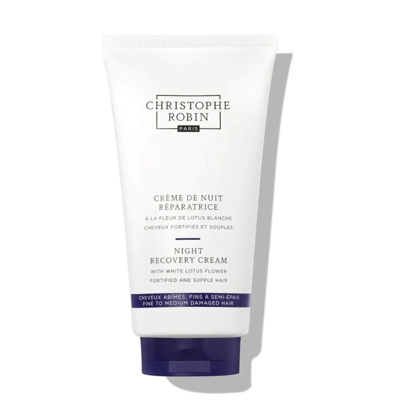 Christophe Robin Night Recovery Cream with White Lotus Flower