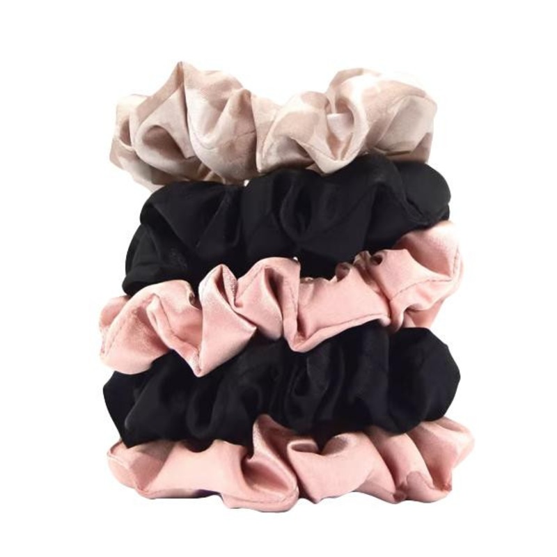 Kitsch — Assorted Satin Sleep Scrunchies – 5pcs
