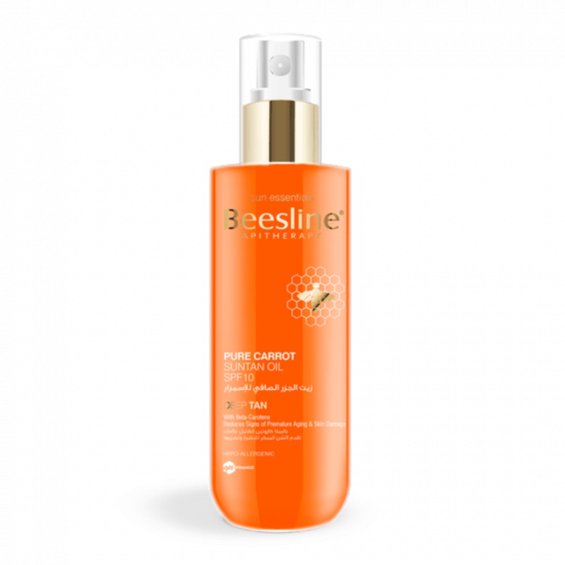 Beesline – Pure Carrot Suntan Oil SPF 10