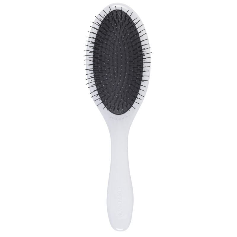 Denman D93M TANGLE TAMER GENTLE – MONOCHROME WHITE