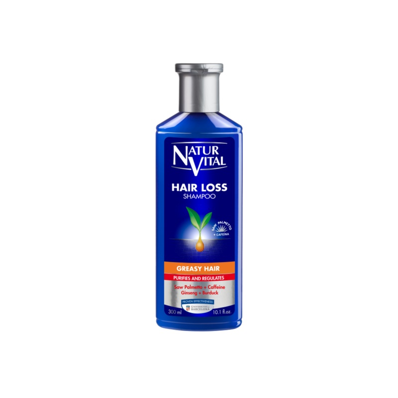 NaturVital Hair Loss (Greasy Hair) Shampoo 300ml