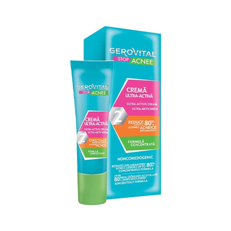 Gerovital Stop Acne Ultra Active Cream 15mll