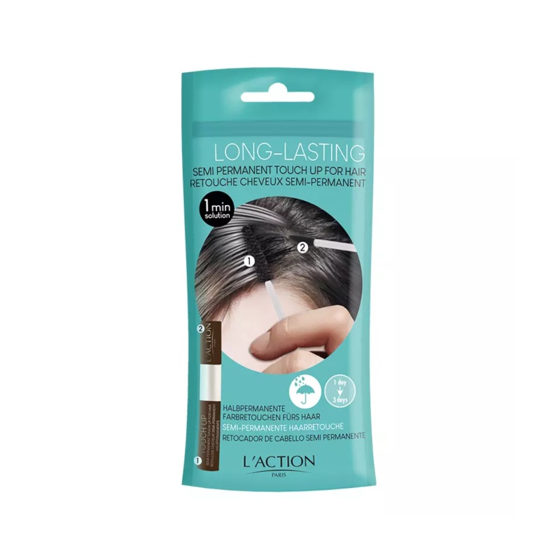 L’Action Touch Up Hair 9ml -Dark Brown      –