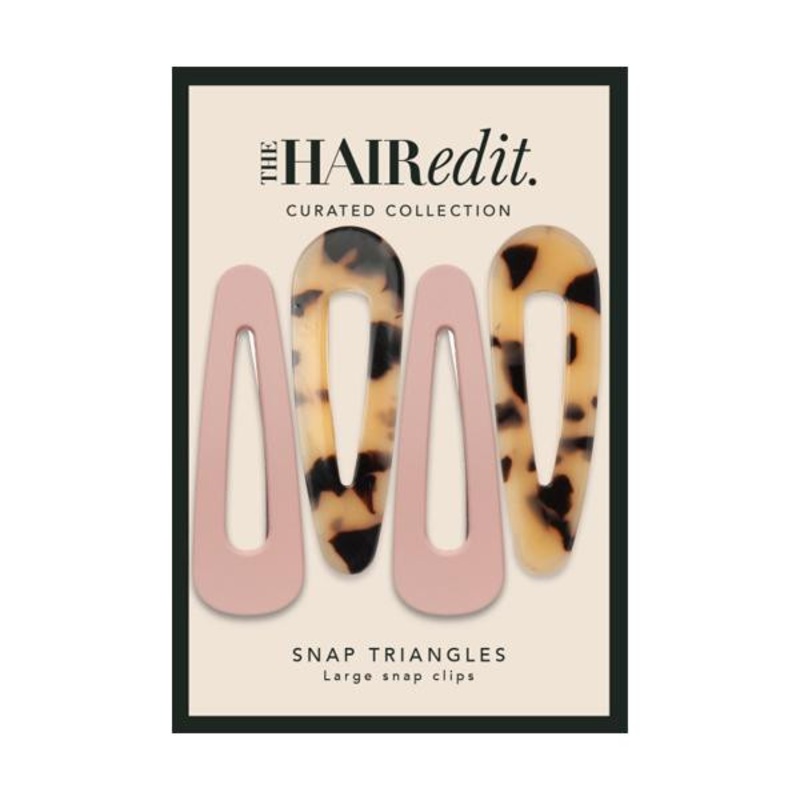THE HAIR edit — Snap Triangles – 4 Pack