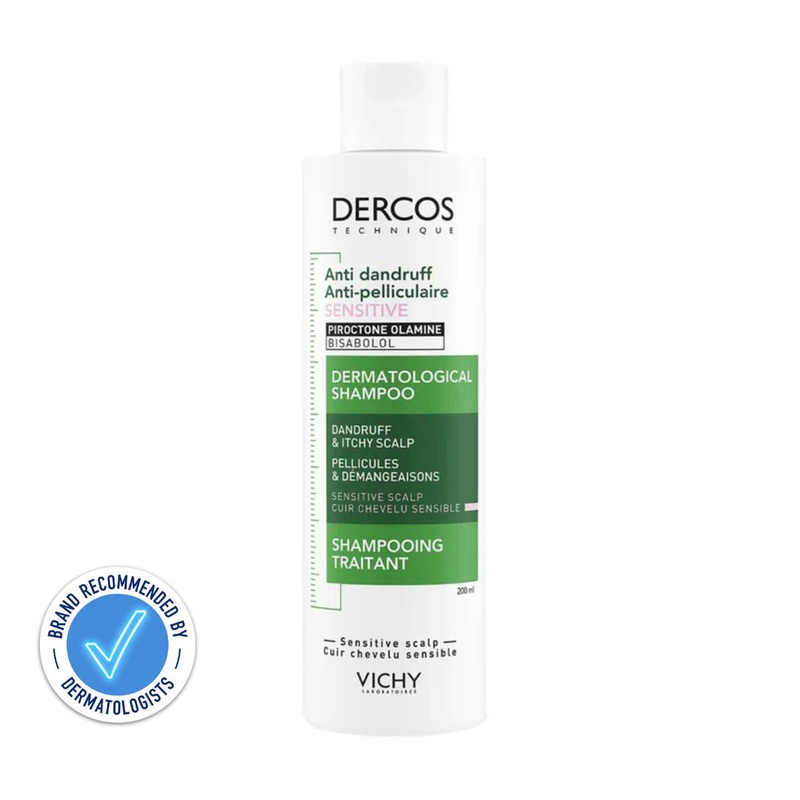 VICHY Dercos Anti-Dandruff Shampoo for Sensitive Scalp 200ml