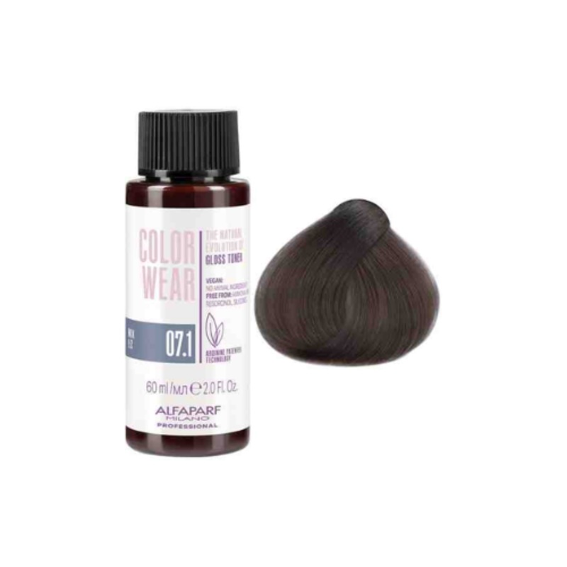 ALFAPARF MILANO COLOR WEAR GLOSS TONER 60ML 07.1
