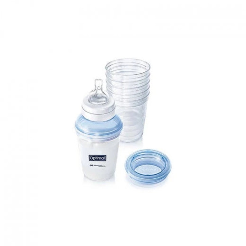 Optimal P.P Wide Neck Food & Milk Storage Cups