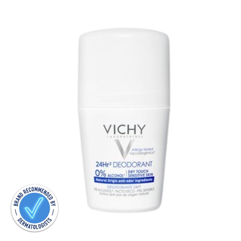 VICHY 24hr Dry Touch Roll-On Deodorant 50ml