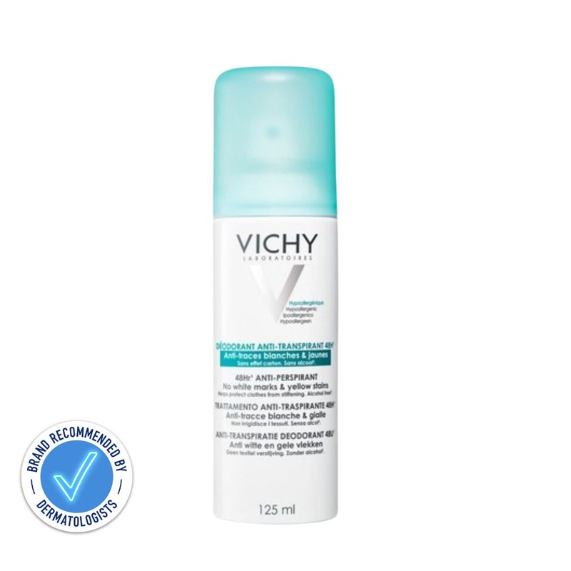 VICHY 48 HR ‘No Trace’ Aerosol Anti-Perspirant 125ml
