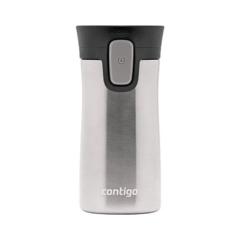 Contigo Autoseal Pinnacle Vacuum Insulated Stainless Steel Travel Mug 300 ml, Stainless Steel