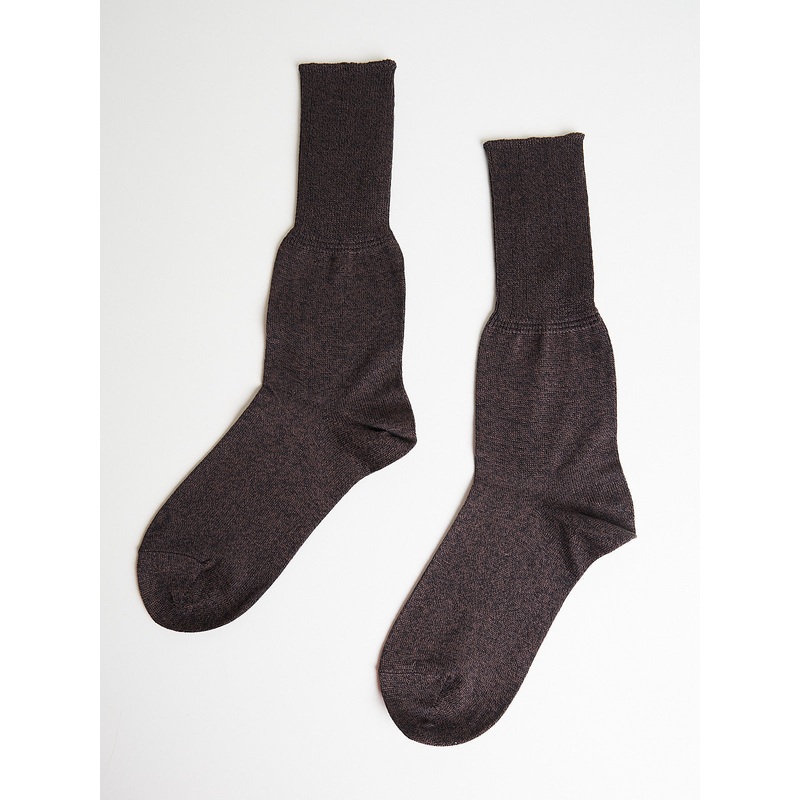 Lot.019 Socks in Dark Brown