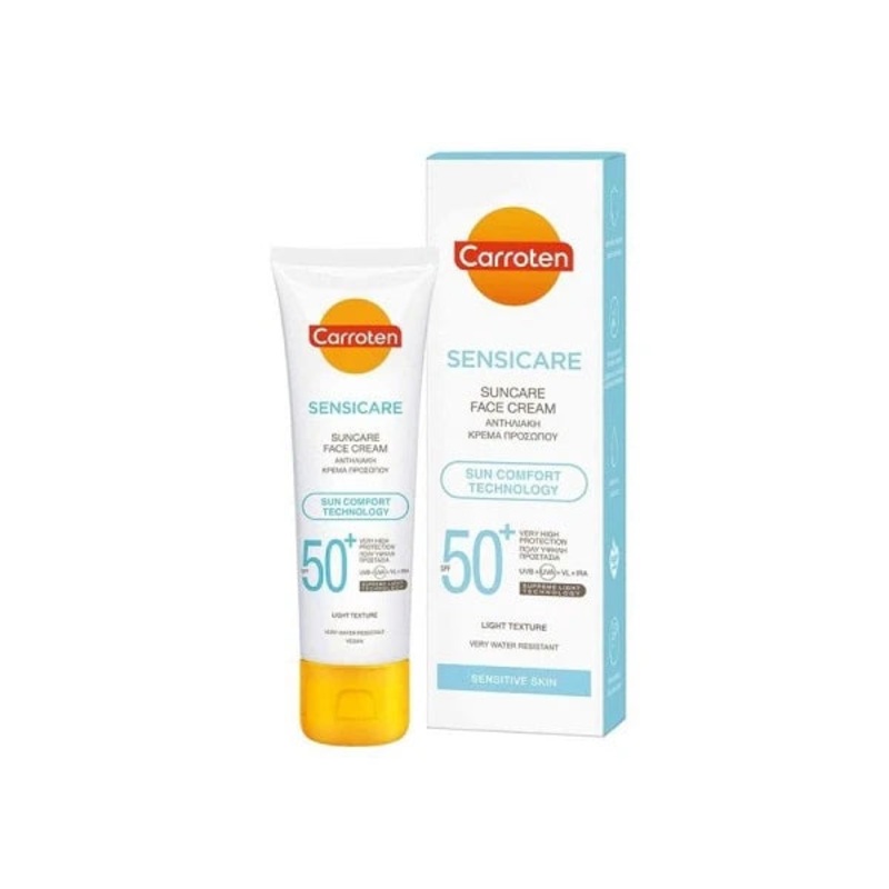 Carroten Sensicare Suncare Face Cream 50ml – SPF50+