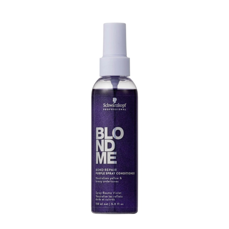 SCHWARZKOPF BLONDME BOND REPAIR PURPLE SPRAY CONDITIONER 150ML