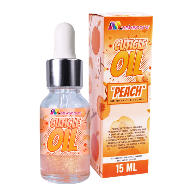 Shimmer Firming Cuticle Oil – Peach