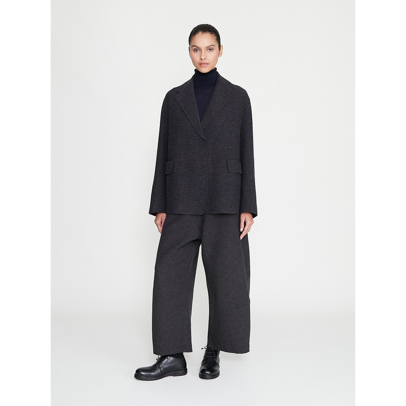 Wool Lane Trousers in Blue/Green Mix